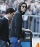 Robert Pattinson arrives at Jimmy Kimmel Live – Los&nbsp;Angeles