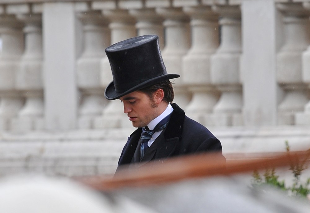 Film Set: 'Bel Ami'