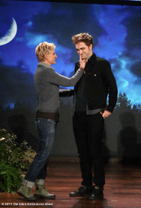 HQ Stills/Pictures of Breaking Dawn Cast on Ellen | Thinking of Rob