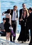 ROBERT PATTINSON steigt in Cannes aus einer&nbsp;Yacht