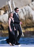 ROBERT PATTINSON steigt in Cannes aus einer&nbsp;Yacht