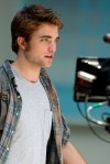 Pattinson on Set
